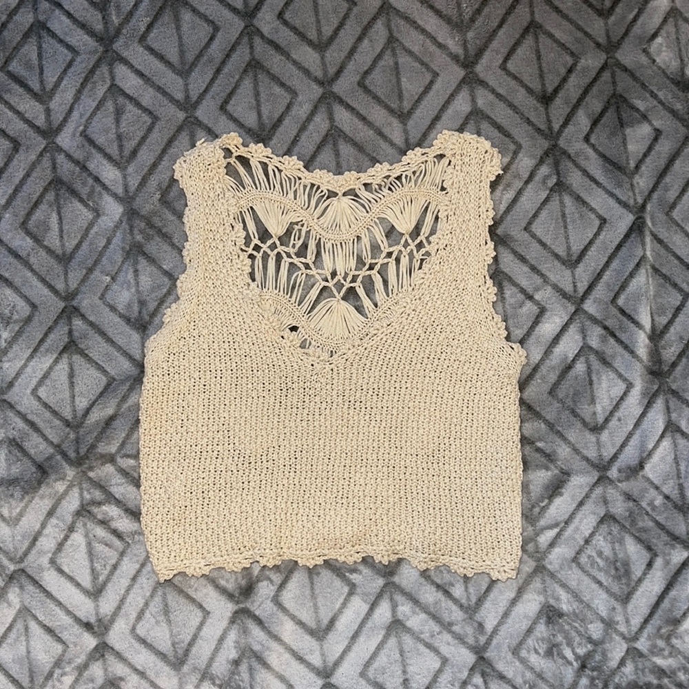 Crotchet Crop Top